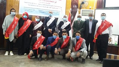 تعليم بني سويف تحتفل بتنصيب اتحادات طلاب الإعدادي والثانوي  