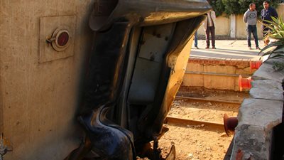 ارتفاع حصيلة مصابي حادث قطار المنصورة إلى 14 حالة