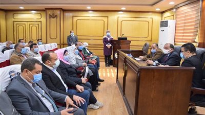 جامعة بني سويف تستقبل لجنة المراجعة الخارجية المانحة لشهادة الأيزو (صور)