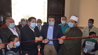 افتتاح 5 مساجد بعد احلالها وتجديدها ببني سويف