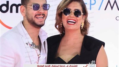 محمود شاهين يوجه رسالة رومانسية لهنا شيحة ويثبت للجمهور ارتباطهم