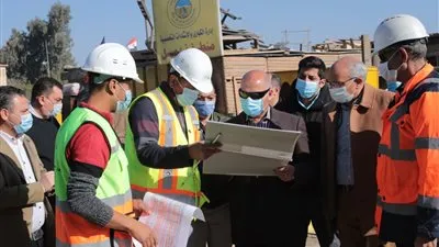 وزير النقل يتفقد أعمال تطوير الدائري حول القاهرة الكبرى 