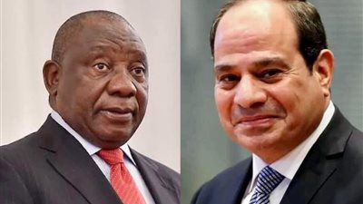 تفاصيل الاتصال الهاتفي بين الرئيس السيسي ونظيره الجنوب إفريقي بشأن مفاوضات سد النهضة 