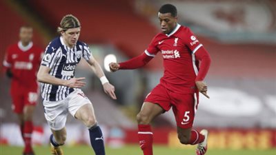 ليفربول يسقط في فخ التعادل أمام وست بروميتش في الدوري الانجليزي 