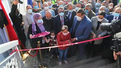 افتتاح كوبري مشاه الشهيد رامي حسنين بمسقط رأسه في البحيرة (صور)