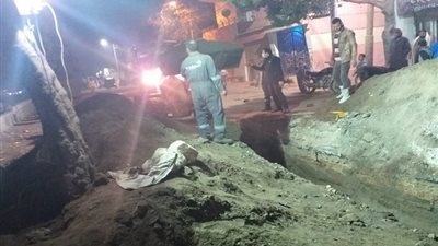 استمرت 15 ساعة.. انتهاء إصلاح تسريب بخط غاز الواسطى ببني سويف (صور)