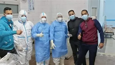 إجراء أول ولادة طبيعية داخل مستشفى كفر الدوار لمصابة بكورونا (صور)