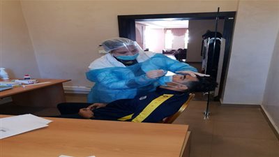 مسحة طبية للإسماعيلي بالمغرب قبل مواجهة الرجاء