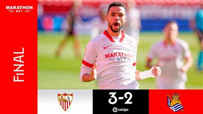 النصيري يقود إشبيلية لفوز مثير على ريال سوسيداد في الليجا