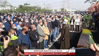 بدء صلاة الجنازة على الفنان الراحل هادي الجيار بمستشفى الشرطة (صور)