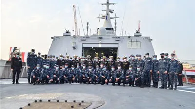 متعددة المهام وتهاجم الغواصات.. القوات البحرية تستقبل الفرقاطة الشبحية (فيديو)