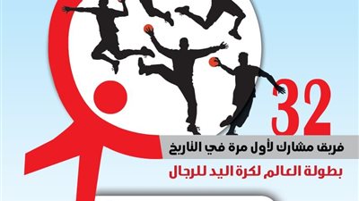 هيئة البريد تصدر طابع تذكاري بمناسبة إستضافة كأس العالم لكرة اليد