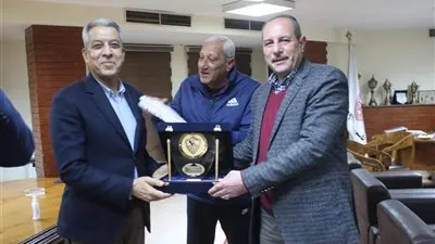 الزمالك يستقبل وزير الرياضة العراقي