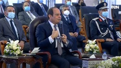 السيسي: لا نجور على مياه الغير ونعمل على إعادة معالجتها واستخدامها (فيديو)