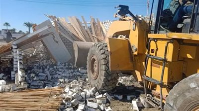 خلال 3 أسابيع.. إزالة فورية لـ65 حالة بناء مخالف في الفيوم 