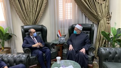 المفتي يستقبل السفير الأفغاني في القاهرة لبحث تعزيز التعاون الديني