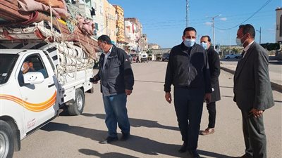 حملات مكبرة لإزالة الإشغالات والتعديات في كفر الشيخ 