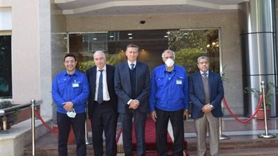 السفير الألماني بالقاهرة يزور مجموعة العربي لبحث فرص التعاون مع الشركات الالمانية