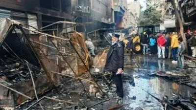 التهم 20 محلًا وكشكا.. التفاصيل الكاملة لحريق سوق التوفيقية 
