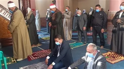 سكرتير عام محافظة الفيوم يفتتح مسجد الرحمن بقرية سالم جاد (صور)