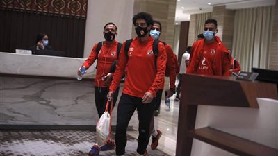 مسحة طبية جديدة للأهلي في قطر