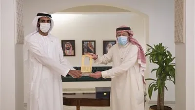 نائب وزير الخارجية السعودي يودع 