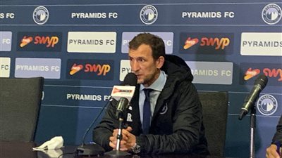 مدرب بيراميدز: الأداء ليس مهما.. والفوز يمنح الثقة للجميع