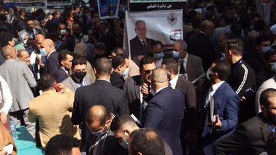 مشادات بين أنصار المرشحين بانتخابات المحامين بشمال الجيزة