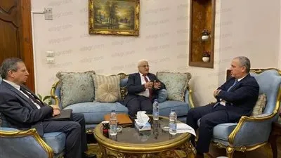 'الشوربجي' يستقبل رئيس مجلس إدارة الهيئة القومية للتأمين الاجتماعي