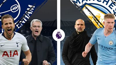 تعرف على تشكيل مواجهة توتنهام ومانشستر سيتي في البريميرليج