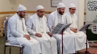 مفتي العراق ومحدث الإسكندرية وأساتذة الأزهر والجامعة الأمريكية يشاركون في منتدى التصوف بالبيت المحمدي 
