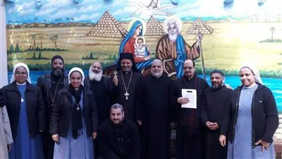 مطران أبو قرقاص يترأس الذكرى السنوية الأولى للقمص جرجس غطاس