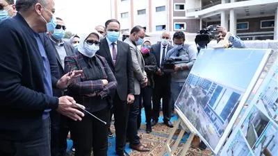 وزيرة الصحة تتفقد أعمال الإنشاءات مستشفى التل الكبير بتكلفة 534 مليون جنيه (صور)