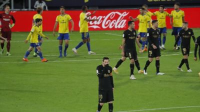 برشلونة 1 - 1 قاديش.. إنتهت