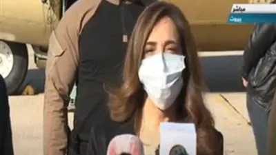 وزيرة الدفاع اللبنانية تشكر السيسي والمصريين على المساعدات الطبية (فيديو)