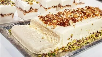 طريقة تحضير نوجة باللوز