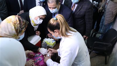 مصر تنجح في الحصول على 38.2 مليون جرعة من التطعيمات ضد مرض شلل الأطفال