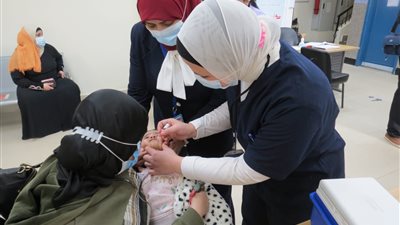 الحملة القومية التطعيم ضد شلل الأطفال تستهدف 109.5 ألف طفل ببورسعيد