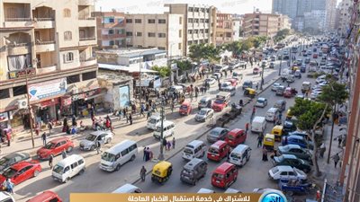 محافظ الإسكندرية يزيل إشغالات الباعة الجائلين في الهانوفيل (صور)