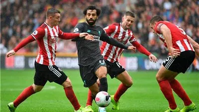 انتهاء المباراة.. ليفربول (2 / 0) شيفيلد يونايتد.. الدوري الإنجليزي