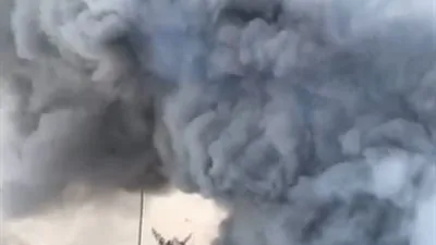 محافظ القليوبية يشكل لجنة لإجراء معاينة لحريق مصنع العبور