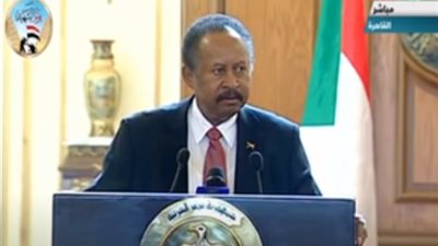 حمدوك يعلن توافق الرؤى المصرية والسودانية في ملف سد النهضة
