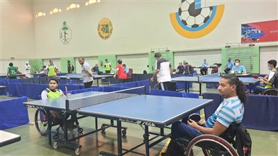 8 أندية تشارك في بطولة كرة الطاولة للإعاقة بجازان