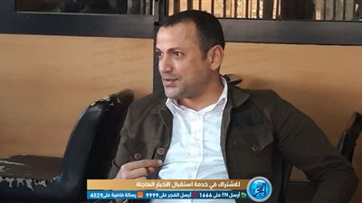 حسين متولي خلال زيارة لـ