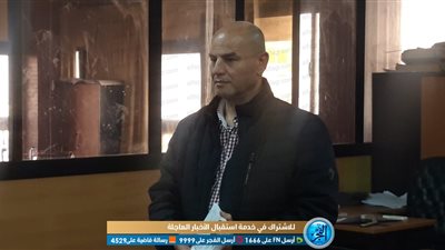 صفوت عبدالعظيم خلال زيارة لـ