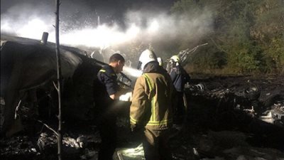 مقتل 9 من أفراد الجيش الأفغاني في تحطم طائرة هليكوبتر وسط البلاد