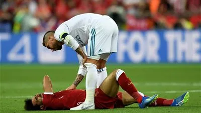 شاهد بالفيديو.. رد فعل ناري من صلاح على مواجهة راموس «حان وقت الانتقام»