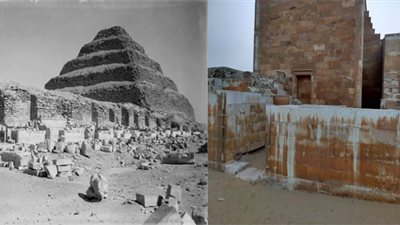 انفراد.. نكشف سر الأحجار البيضاء بسقارة.. مصدر: ترميم قديم (صور)