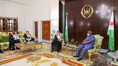 رئيس جمهورية جيبوتي يستقبل وزير الخارجية