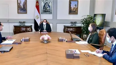 السيسي يطلع على أهم الأهداف الاستراتيجية لخطة التنمية المستدامة للعام المالي 2022/2021